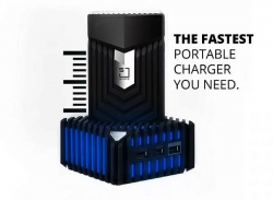 Power-bank 9,000 mAh battery is fully charged, it takes only 18 minutes.