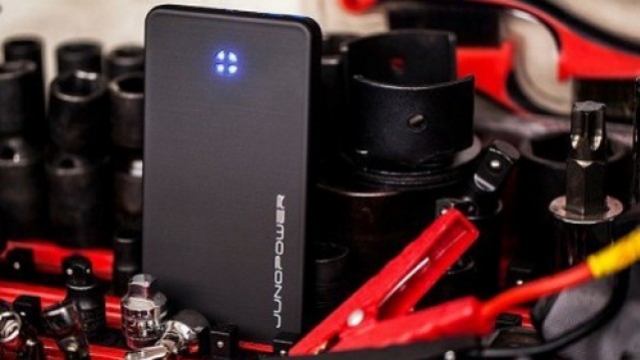 I use a car battery jump Powerbank instead.